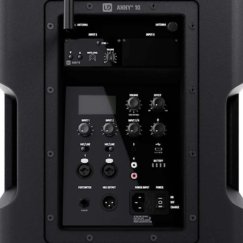 LD Systems ANNY 10 Portable Battery-Powered Speaker With Wireless Headset Mic B4.7