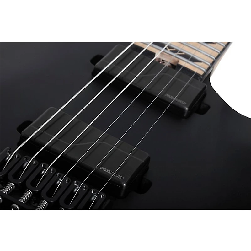 Schecter Guitar Research C-1 SLS Custom Maple Fingerboard Electric Guitar Satin Black