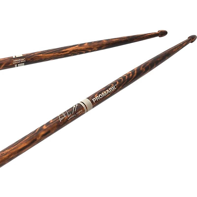 Promark Larnell Lewis Signature FireGrain Drum Sticks 5AB Wood