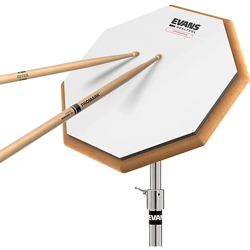 EVANS RealFeel Attacktile Practice Pad Set 10 in.