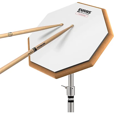 EVANS RealFeel Attacktile Practice Pad Set 10 in.