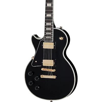 Epiphone Les Paul Custom Left-Handed Electric Guitar Ebony