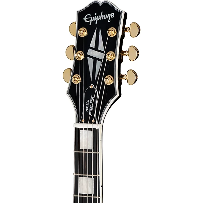 Epiphone Les Paul Custom Left-Handed Electric Guitar Ebony