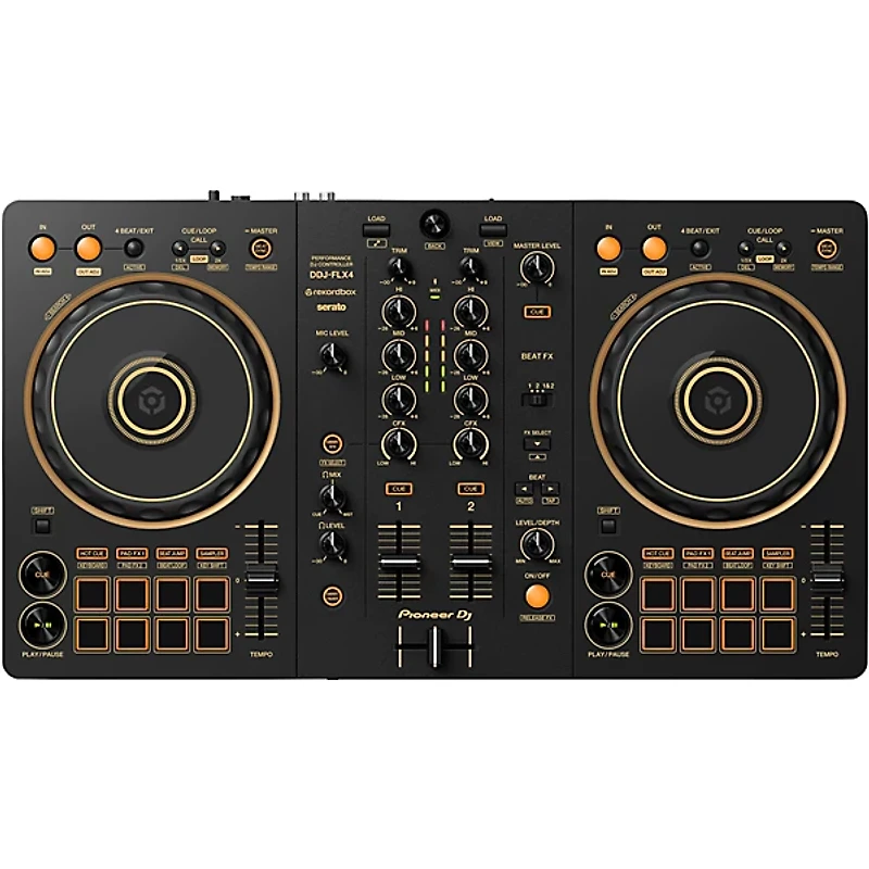 Pioneer DJ DDJ-FLX4-N 2-Channel DJ Controller Gold