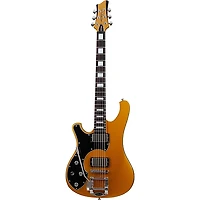 Schecter Guitar Research Stargazer-6 Vibrato Left-Handed Electric Guitar Metallic Gold