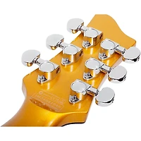 Schecter Guitar Research Stargazer-6 Vibrato Left-Handed Electric Guitar Metallic Gold