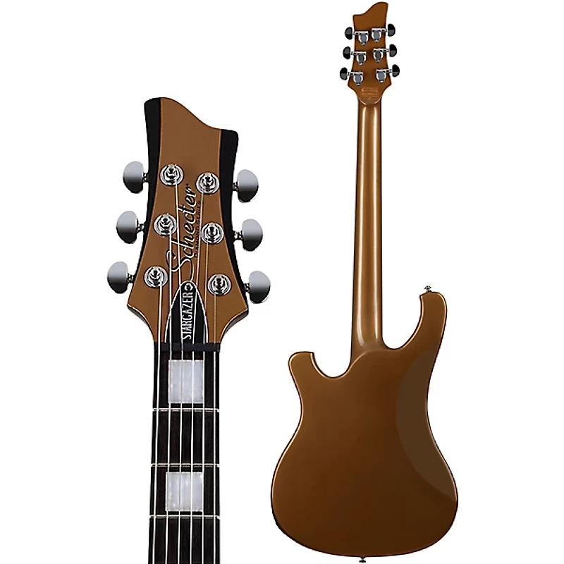Schecter Guitar Research Stargazer-6 Vibrato Electric Guitar Metallic Gold