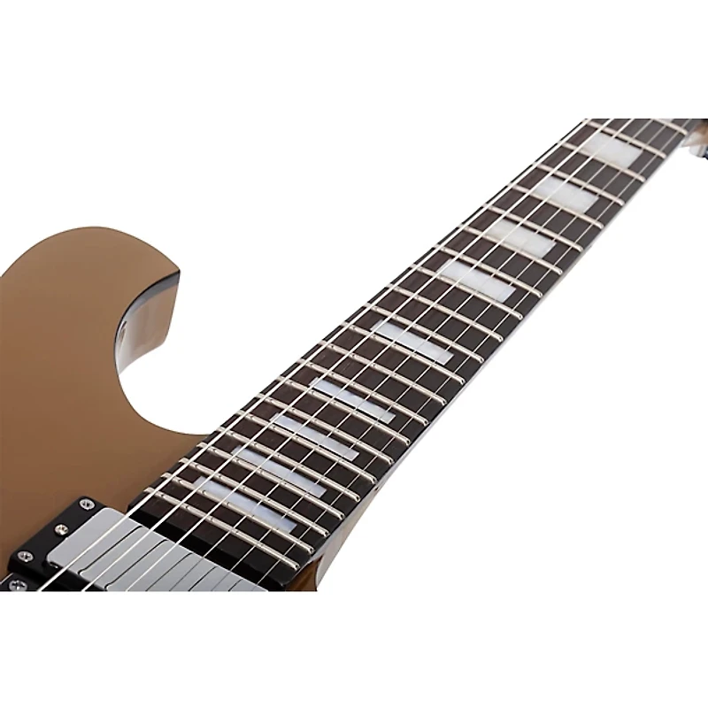 Schecter Guitar Research Stargazer-6 Vibrato Electric Guitar Metallic Gold