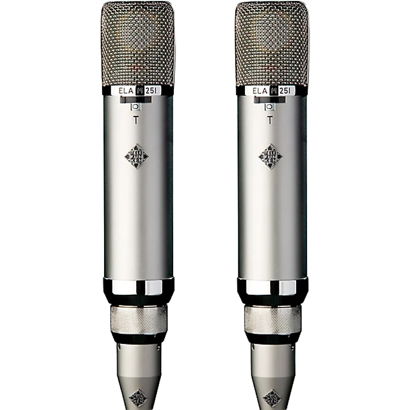 TELEFUNKEN ELA M 251T Stereo Set Tube Condenser Microphones With CK12 Capsules, Edge-Terminated Membranes