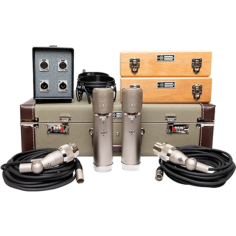 TELEFUNKEN ELA M 251T Stereo Set Tube Condenser Microphones With CK12 Capsules, Edge-Terminated Membranes