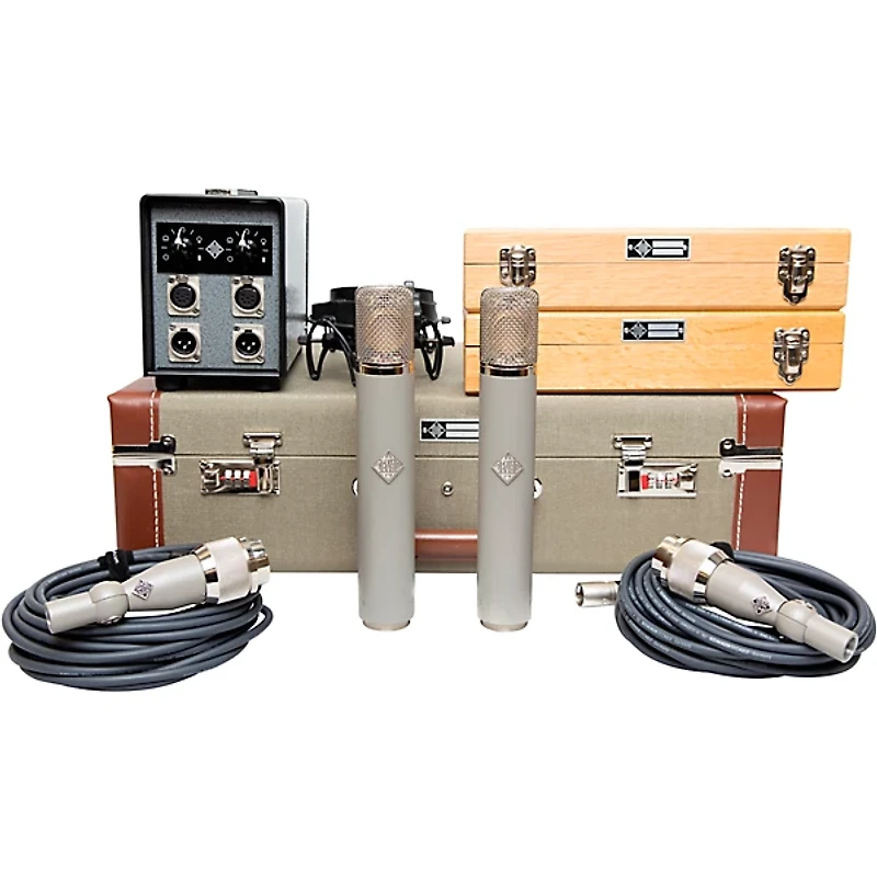 TELEFUNKEN C12 Stereo Set Tube Condenser Microphones With CK12 Capsules