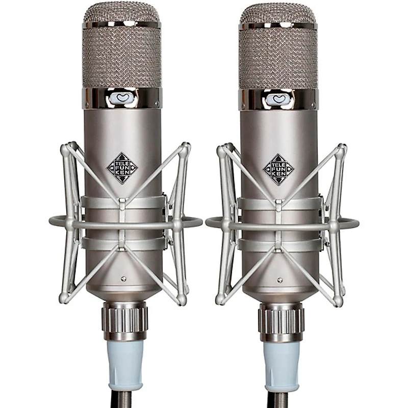 TELEFUNKEN U47 Stereo Set Tube Condenser Microphones With VF14K Tubes