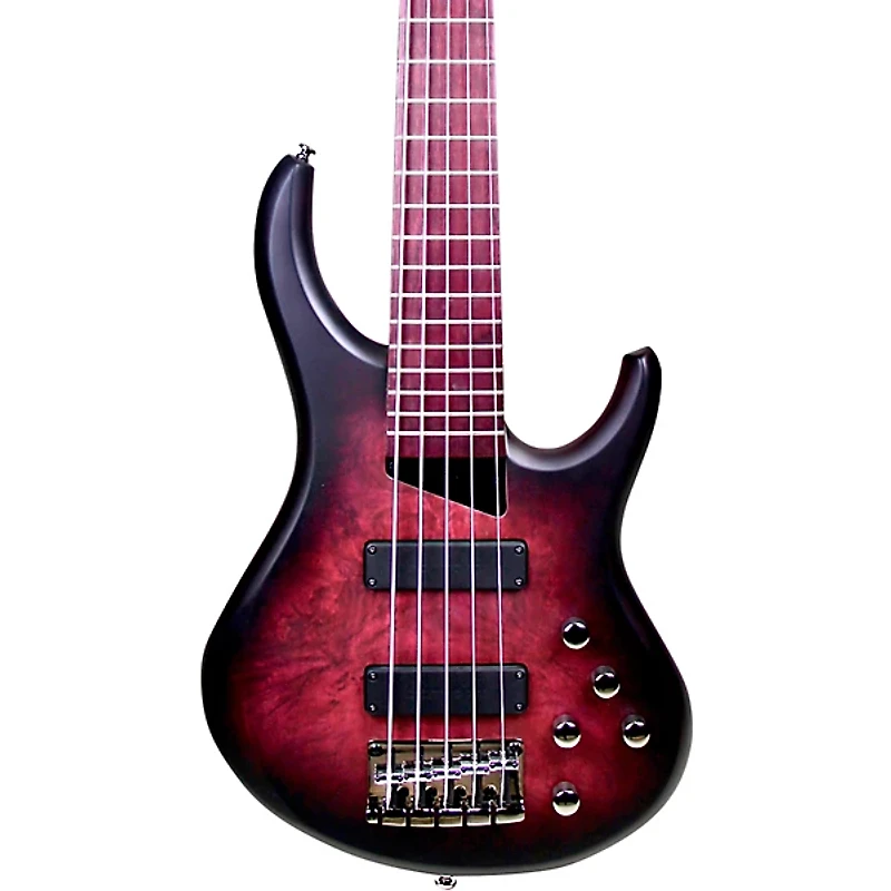 MTD Kingston Andrew Gouche 5-String Electric Bass Guitar - Purple Burst