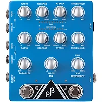Phil Jones Bass X2C Dual Compressor and Effects Loop Crossover Pedal Blue