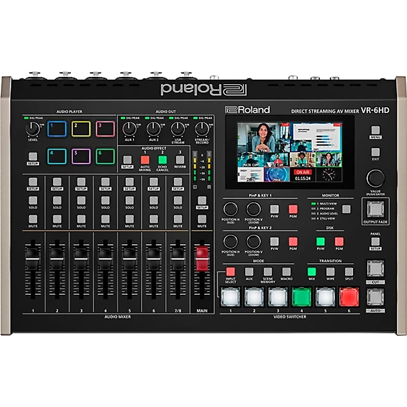 Roland VR-6HD Direct Streaming AV Mixer