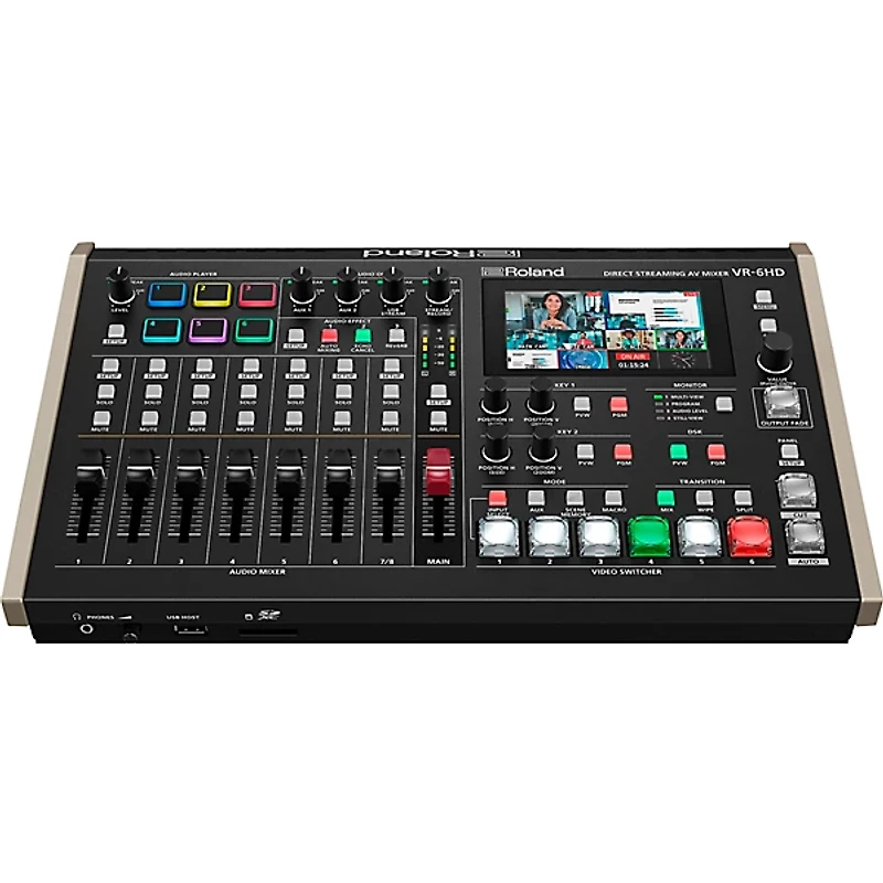Roland VR-6HD Direct Streaming AV Mixer