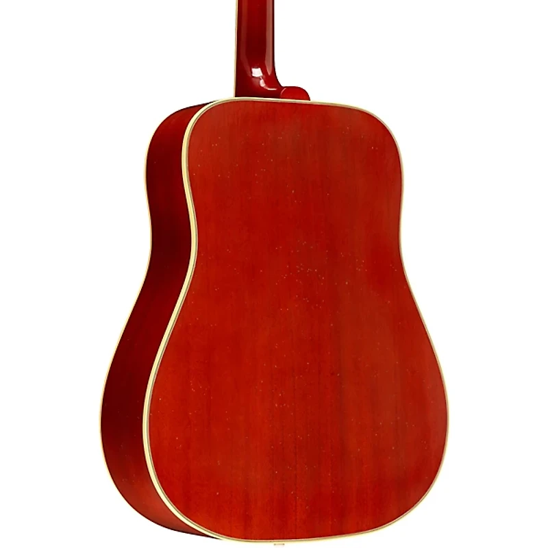 Gibson Custom Murphy Lab 1960 Hummingbird Heavy Aged Acoustic Guitar Washed Cherry Sunburst