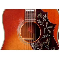 Gibson Custom Murphy Lab 1960 Hummingbird Heavy Aged Acoustic Guitar Washed Cherry Sunburst