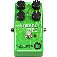 Electro-Harmonix Lizard King Octave Fuzz Effects Pedal Green