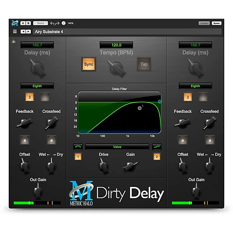 METRIC HALO MH DirtyDelay v4