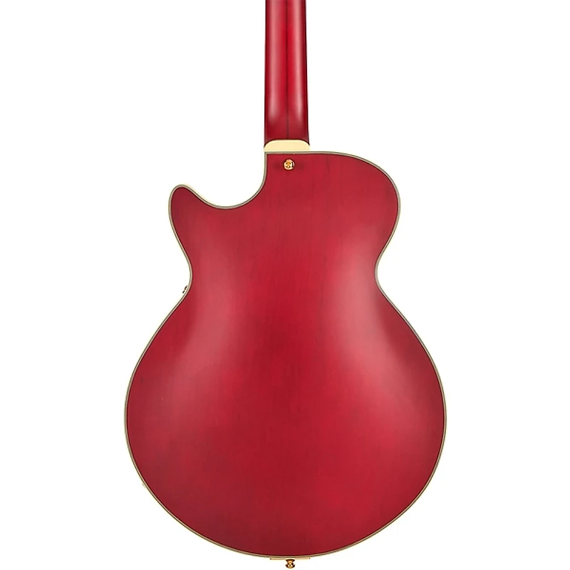 D'Angelico Deluxe Bobby Weir 3 Semi-Hollow Electric Guitar Satin Trans Wine