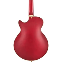 D'Angelico Deluxe Bobby Weir 3 Semi-Hollow Electric Guitar Satin Trans Wine
