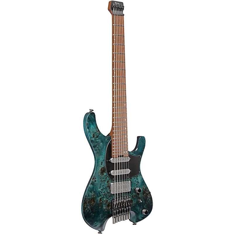 Ibanez Q547PB Standard Headless 7-String Electric Guitar Cosmic Blue Low Gloss