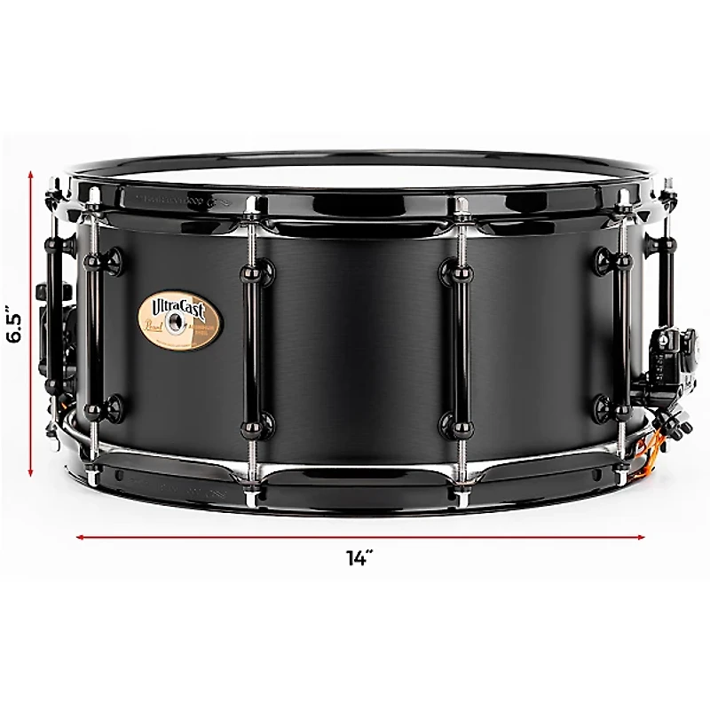 Pearl Ultracast 5/3/5mm Cast Aluminum Snare Drum