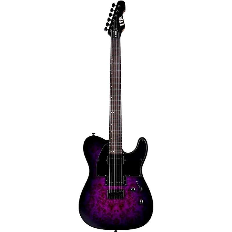 ESP LTD TE-200DX Electric Guitar Purple Burst