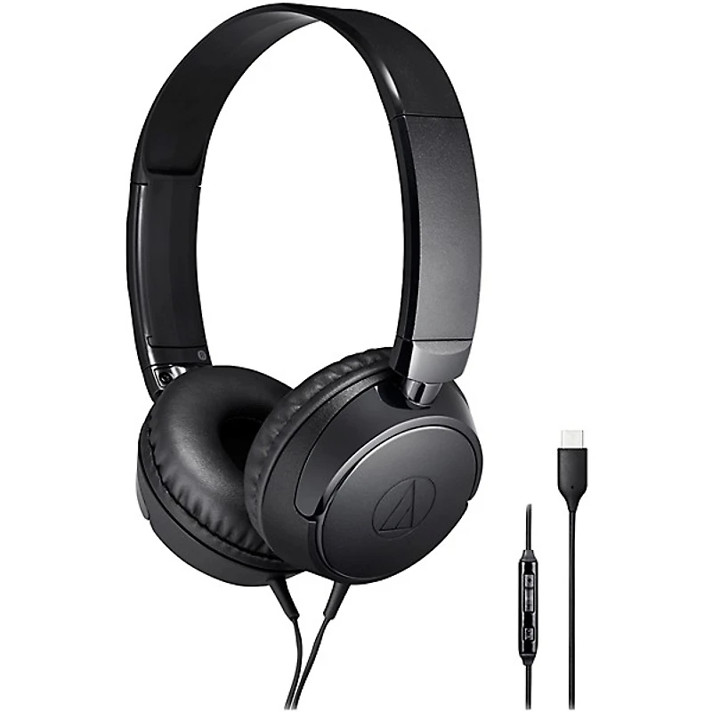 Audio-Technica ATH-S120C USB-C On-Ear Headphones