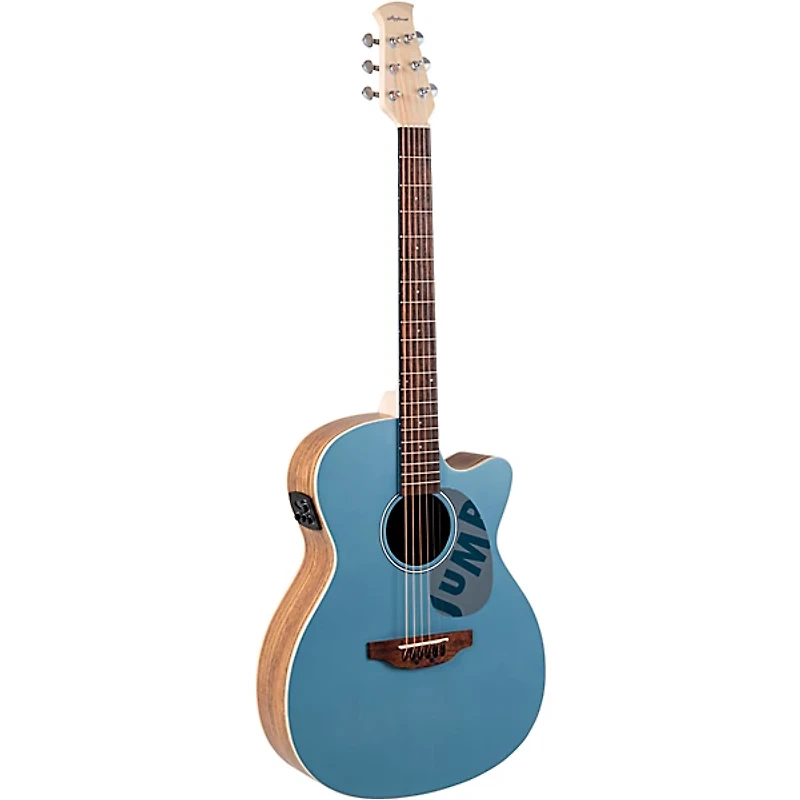 Applause AEO-69 Jump Series OM Acoustic-Electric Guitar