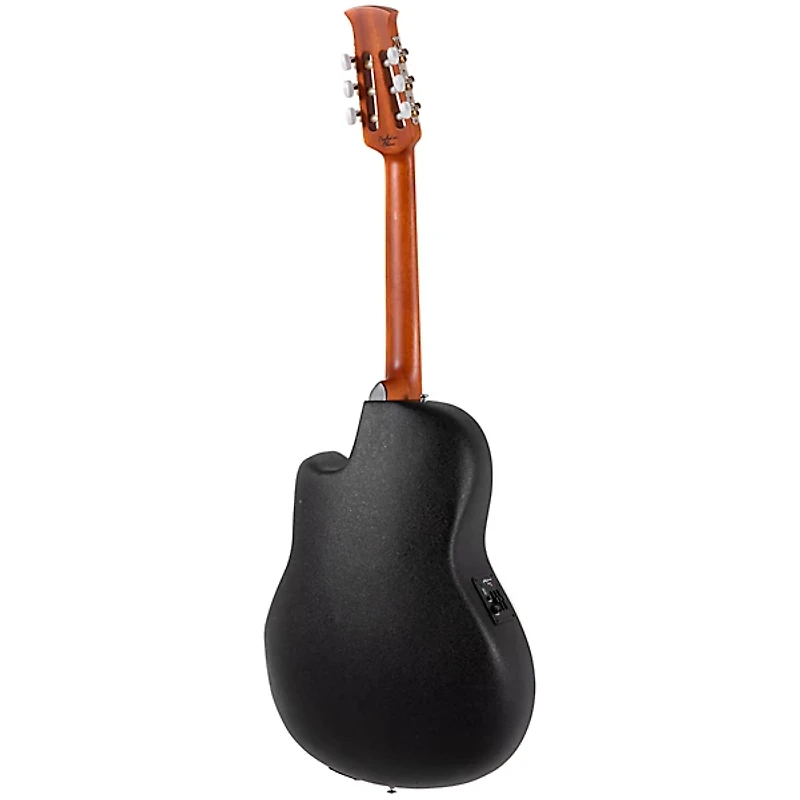 Applause AB24CS-4S Traditional Series Mid-Depth Spruce Nylon-String Classical Acoustic-Electric Guitar Natural