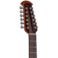 Ovation CE4412-5-G Celebrity Series Elite Mid-Depth 12-String Acoustic-Electric Guitar Black