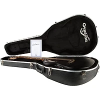 Ovation MD80-NWT-G Adamas Series Mid-Depth Contour Acoustic-Electric Guitar Natural Texture Woven Black
