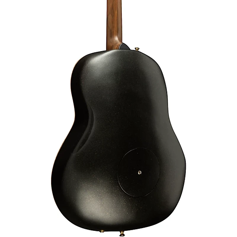Ovation U581T-SPM-G Adamas Series Deep Contour Acoustic-Electric Guitar Black Satin Copper Metal Flake