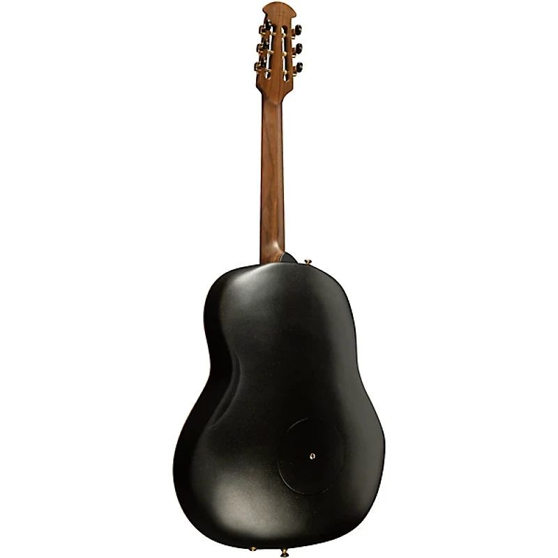 Ovation U581T-SPM-G Adamas Series Deep Contour Acoustic-Electric Guitar Black Satin Copper Metal Flake