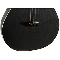Ovation U581T-SPM-G Adamas Series Deep Contour Acoustic-Electric Guitar Black Satin Copper Metal Flake