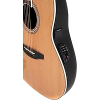 Ovation CS24L Celebrity Series Traditional Mid-Depth Left-Handed Acoustic-Electric Guitar Natural