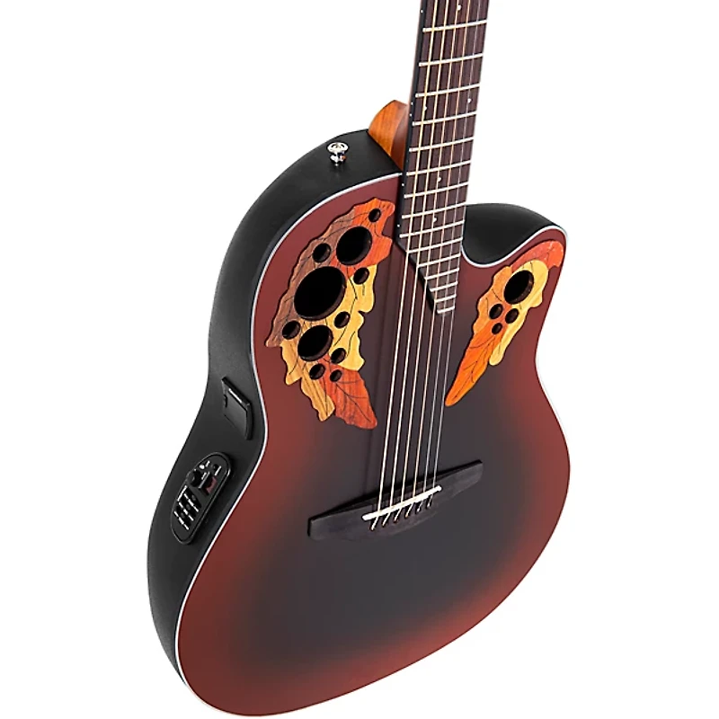 Ovation CE44 Celebrity Series Elite Mid-Depth Acoustic-Electric Guitar