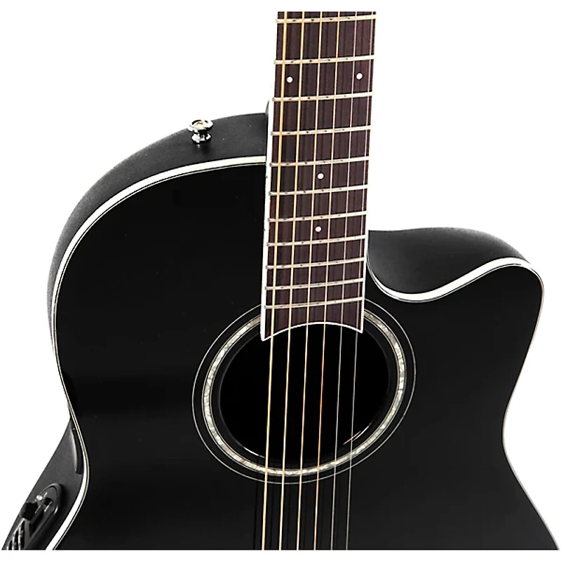 Ovation CS24 Celebrity Series Traditional Mid-Depth Acoustic-Electric Guitar