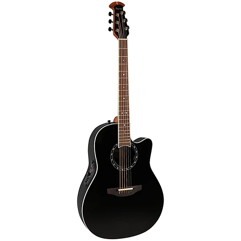 Ovation 2771AX Pro Series Standard Balladeer Deep Contour Acoustic-Electric Guitar