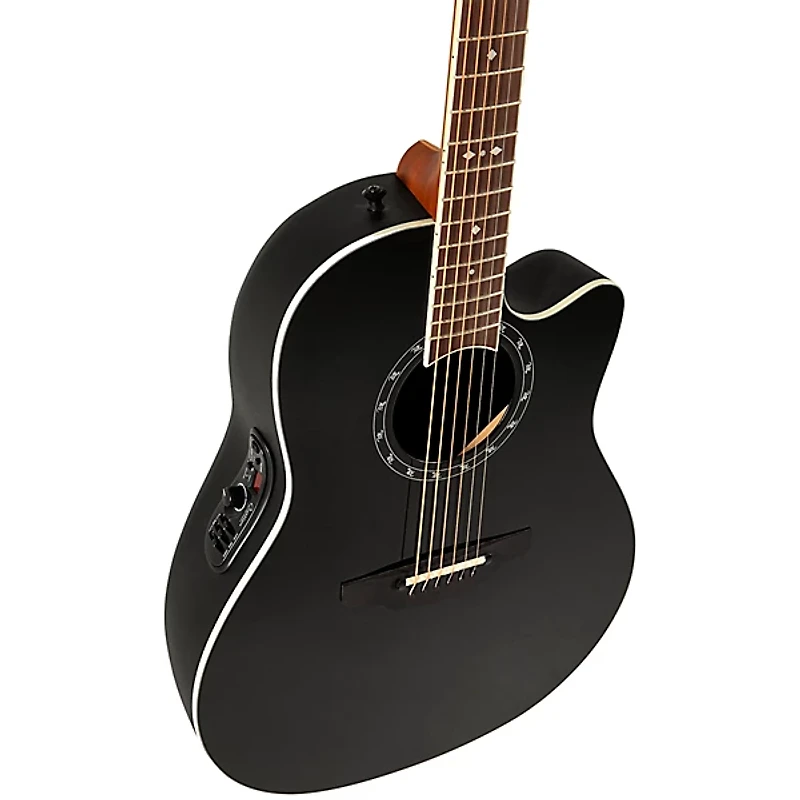 Ovation 2771AX Pro Series Standard Balladeer Deep Contour Acoustic-Electric Guitar