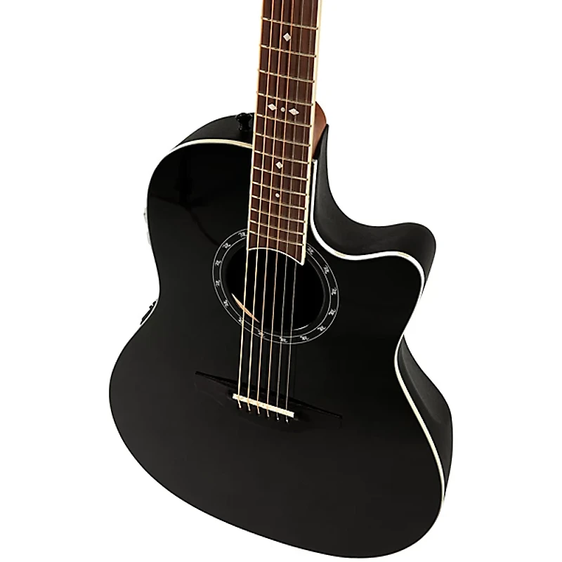 Ovation 2771AX Pro Series Standard Balladeer Deep Contour Acoustic-Electric Guitar