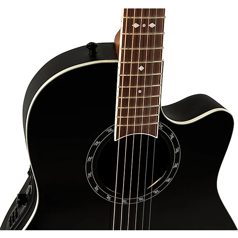 Ovation 2771AX Pro Series Standard Balladeer Deep Contour Acoustic-Electric Guitar