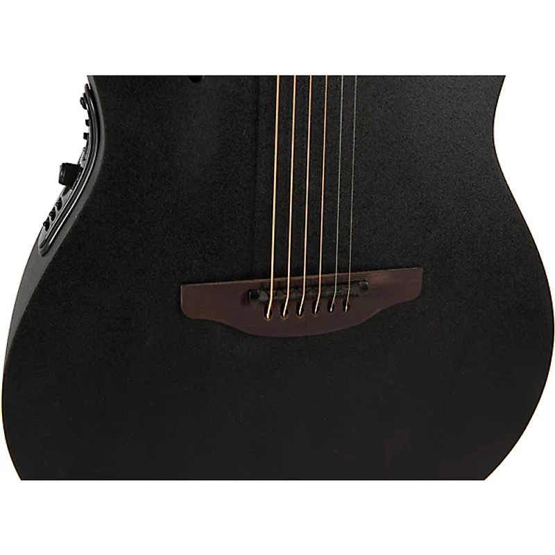 Ovation 2078TX-5-G Pro Series Elite TX Deep Contour Acoustic-Electric Guitar Textured Black