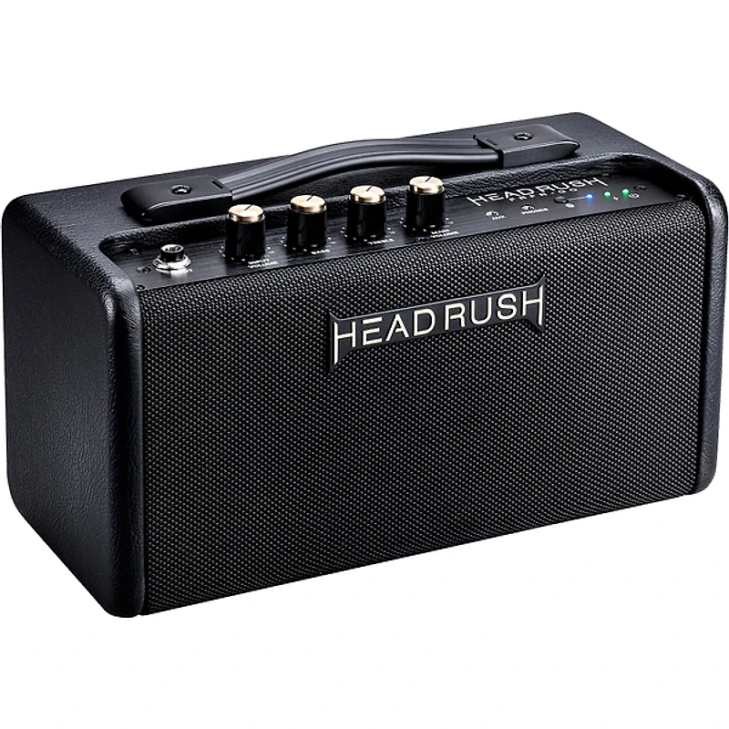 HeadRush FRFR-GO 2x3 30W Powered Speaker Cabinet With Rechargeable Battery and Bluetooth Black