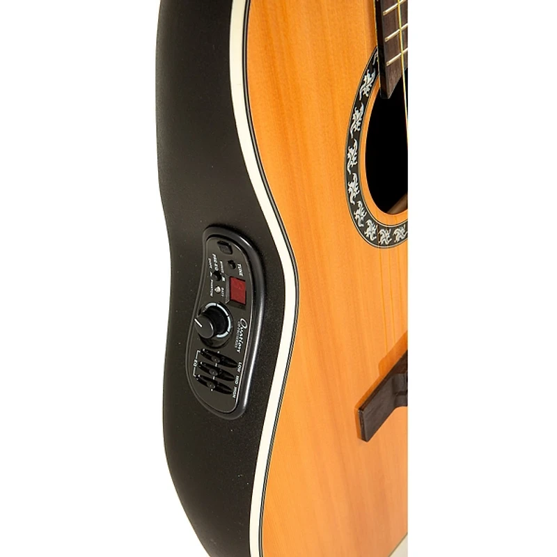 Ovation 1773AX-4-G Pro Series Mid-Depth Nylon-String Classical Acoustic-Electric Guitar Natural