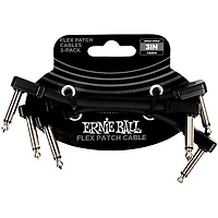 Ernie Ball Flex Patch Cable 3-Pack -