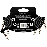 Ernie Ball Flex Patch Cable 3-Pack -