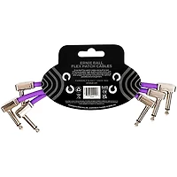 Ernie Ball Flex Patch Cable 3-Pack -